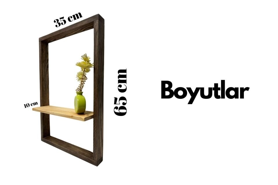 Çerçeveli Duvar Rafı