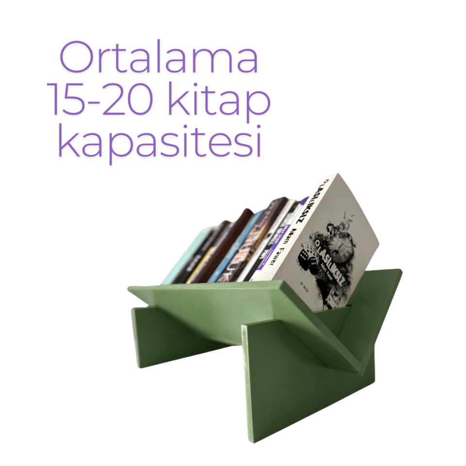 Yatay V Kitaplık