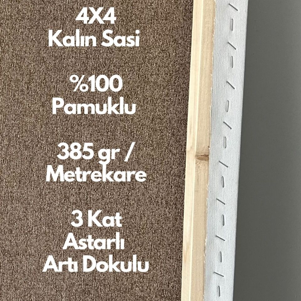 Profesyonel Tuval 4x4 Şasi
