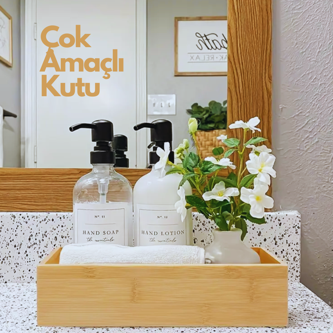 Çok Amaçlı Ahşap Kutu