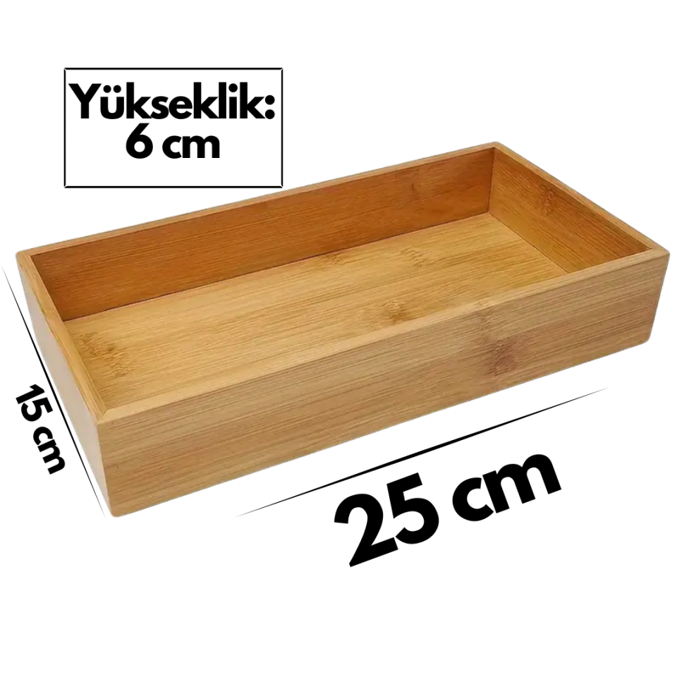 Çok Amaçlı Ahşap Kutu