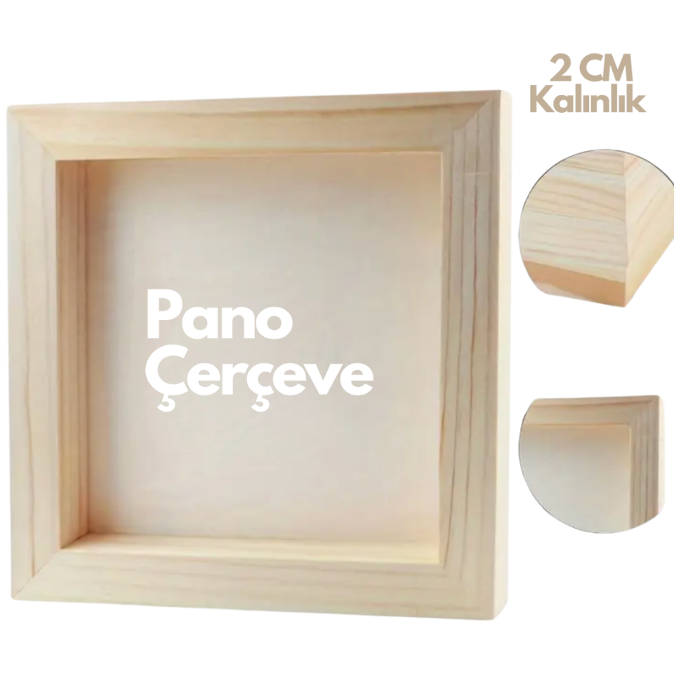 Ahşap Pano Çerçeve