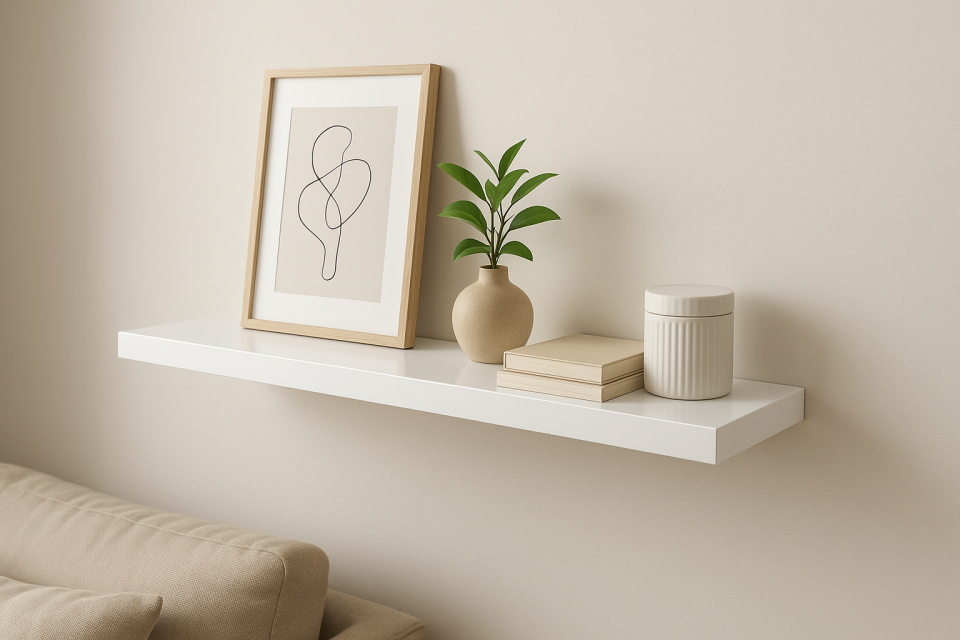 Uçan Duvar Rafı Dekoratif Raf