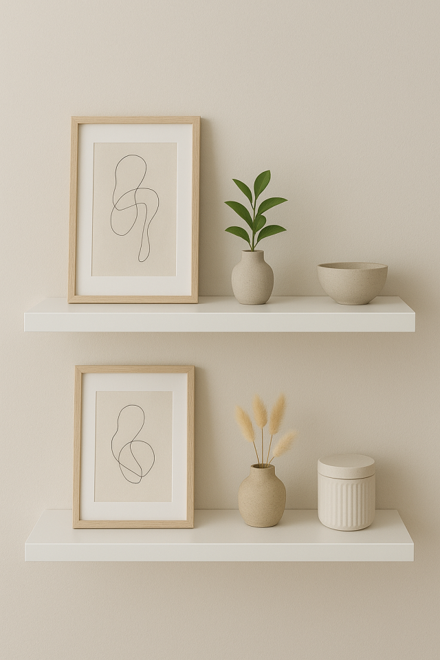 Uçan Duvar Rafı Dekoratif Raf